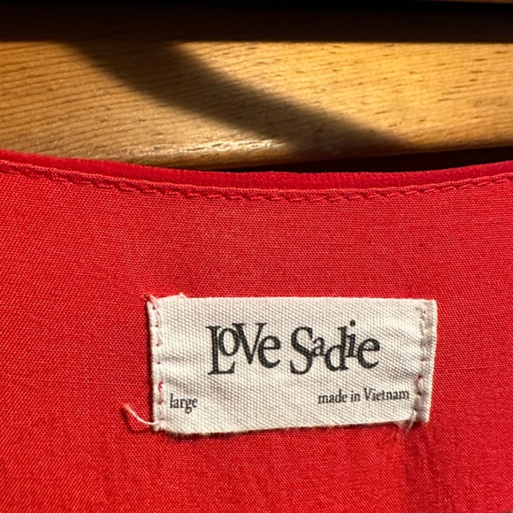 Love Sadie women’s faux tie front dress - Picture 2 of 2